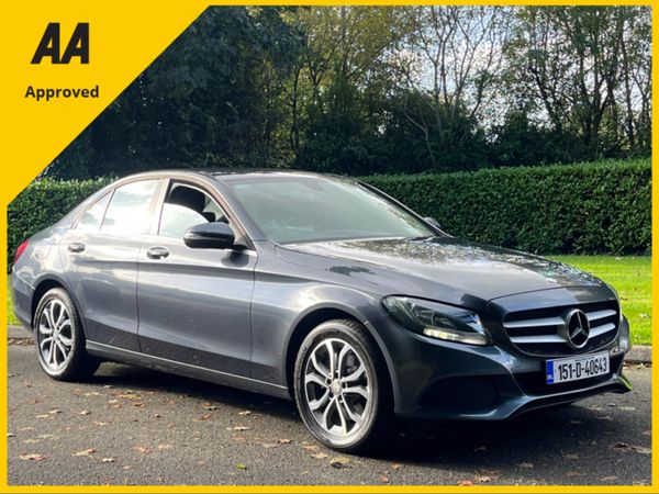 Mercedes-Benz C-Class Saloon, Petrol, 2015, Grey