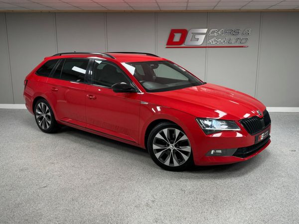 Skoda Superb Estate, Diesel, 2016, Red