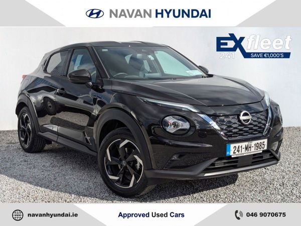 Nissan Juke SUV, Petrol Hybrid, 2024, Black