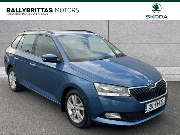 Skoda Fabia Estate, Petrol, 2021, Blue