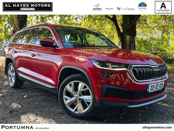 Skoda Kodiaq SUV, Diesel, 2022, Red