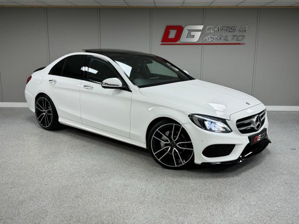 Mercedes-Benz C-Class Saloon, Diesel, 2017, White