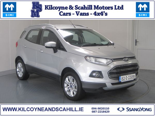 Ford EcoSport SUV, Diesel, 2015, Silver