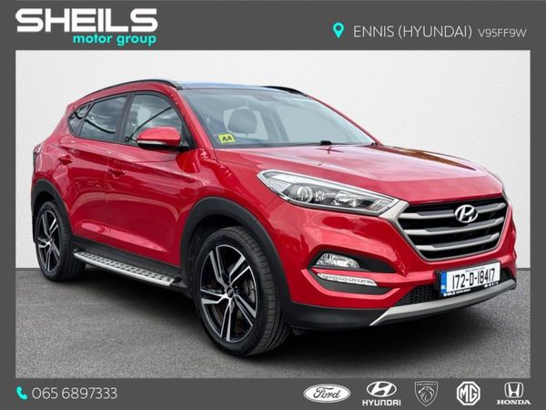 Hyundai Tucson SUV, Diesel, 2017, Red