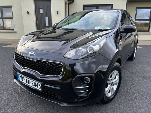 Kia Sportage SUV, Diesel, 2018, Black