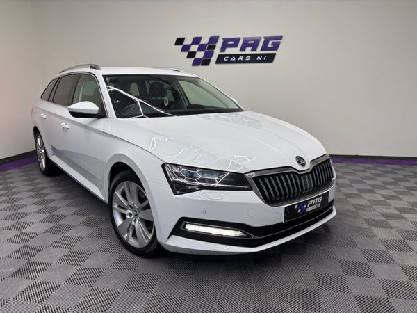 Skoda Superb Estate, Diesel, 2021, White