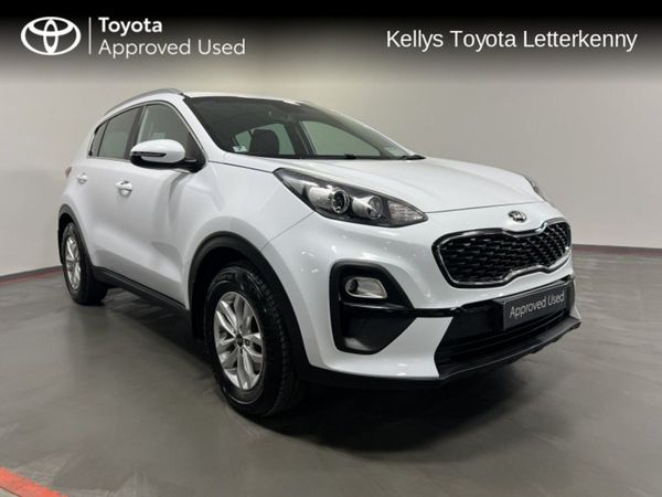 Kia Sportage MPV, Diesel Hybrid, 2021, White