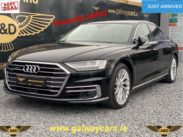 Audi A8 Saloon, Diesel, 2018, Black