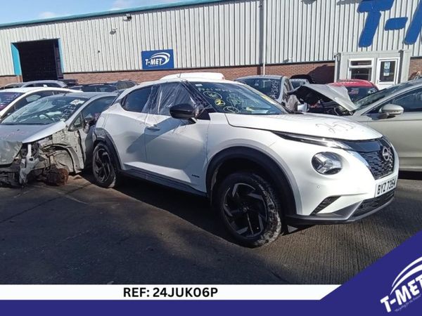 Nissan Juke SUV, Petrol Hybrid, 2022, White