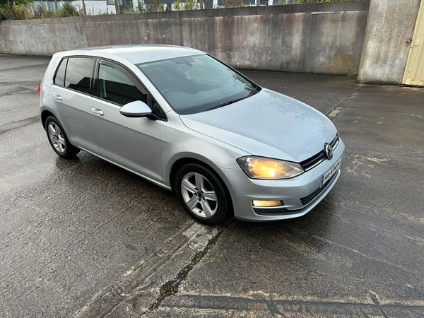 Volkswagen Golf Hatchback, Diesel, 2014, Silver