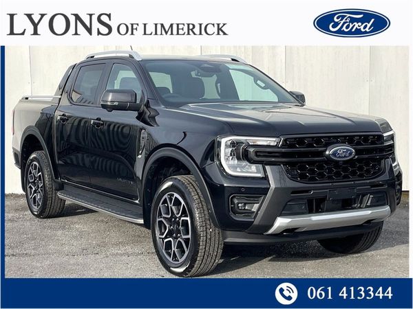 Ford Ranger Pickup, Diesel, 2024, Black