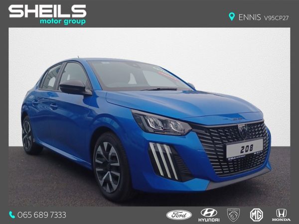 Peugeot 208 Hatchback, Petrol, 2025, Blue