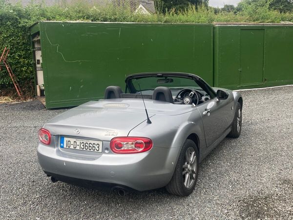 Mazda MX-5 Convertible, Petrol, 2010, Silver