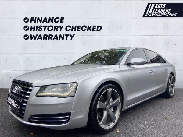 Audi A8 Saloon, Diesel, 2013, Silver