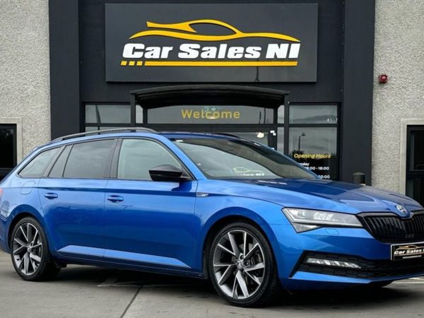 Skoda Superb Estate, Diesel, 2021, Blue