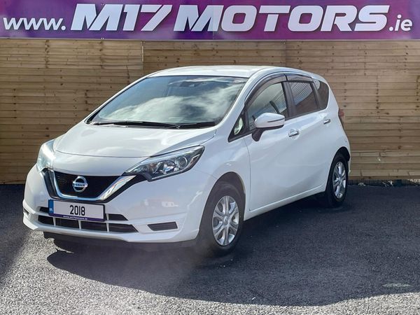 Nissan Note Hatchback, Petrol, 2018, White