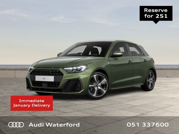 Audi A1 Hatchback, Petrol, 2025, Green