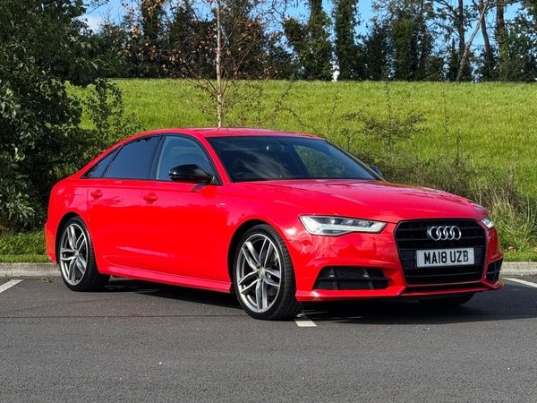 Audi A6 Saloon, Diesel, 2018, Red