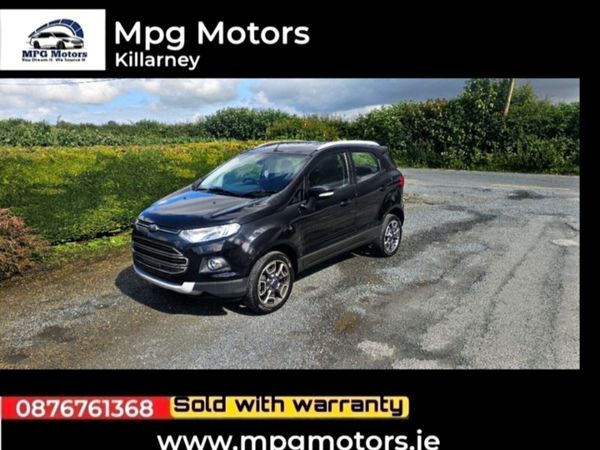 Ford EcoSport SUV, Petrol, 2015, Black