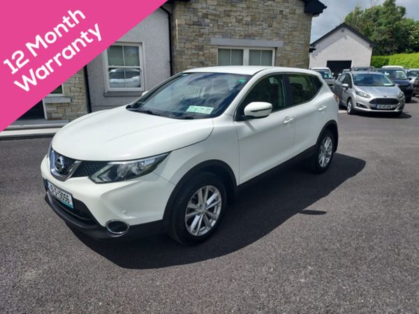 Nissan Qashqai Hatchback, Diesel, 2015, White