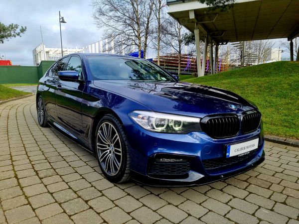 BMW 5-Series Saloon, Diesel, 2019, Blue