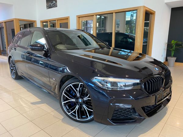 BMW 5-Series Estate, Diesel, 2022, Black