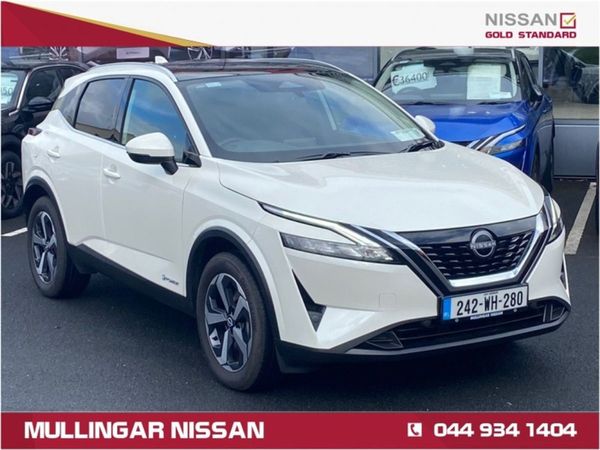 Nissan Qashqai SUV, Hybrid, 2024, White