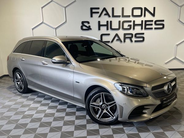 Mercedes-Benz C-Class Estate, Diesel Plug-in Hybrid, 2020, Silver