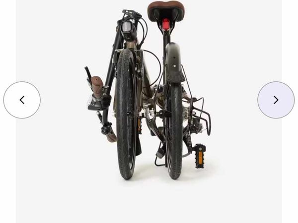 Fold up bike done deal hotsell