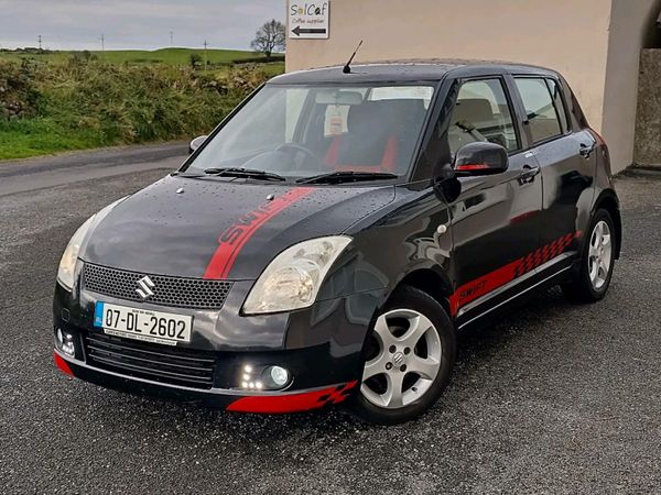 Suzuki Swift Hatchback, Petrol, 2007, Black