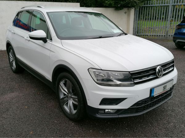 Volkswagen Tiguan SUV, Diesel, 2019, White