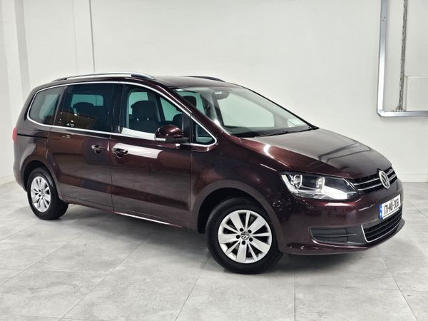 Volkswagen Sharan MPV, Diesel, 2017, Red