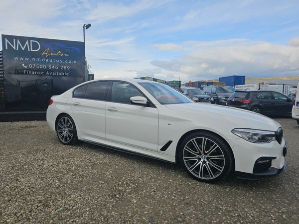 BMW 5-Series Saloon, Diesel, 2017, White