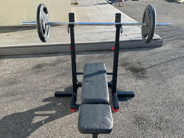 Bench press and bar for sale sale