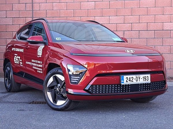 Hyundai KONA SUV, Electric, 2024, Red