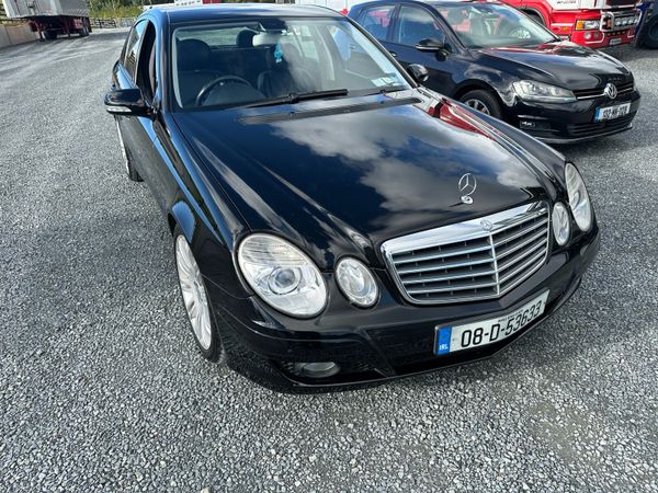 Mercedes-Benz E-Class Saloon, Petrol, 2008, Black