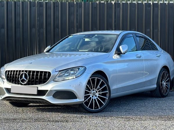 Mercedes-Benz C-Class Saloon, Diesel, 2017, Silver