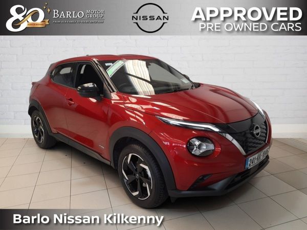 Nissan Juke SUV, Petrol Hybrid, 2024, Red