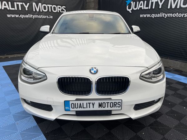 BMW 1-Series Hatchback, Petrol, 2015, White