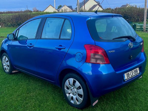 Toyota Yaris Hatchback, Petrol, 2008, Blue