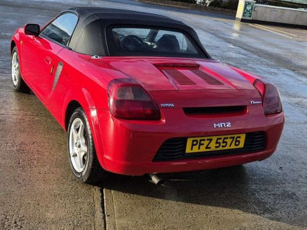 Toyota MR2 Coupe, Petrol, 2001, Red