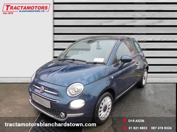 Fiat 500 Hatchback, Petrol Hybrid, 2025, Blue