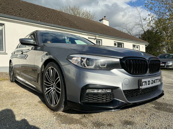 BMW 5-Series Saloon, Diesel, 2017, Grey