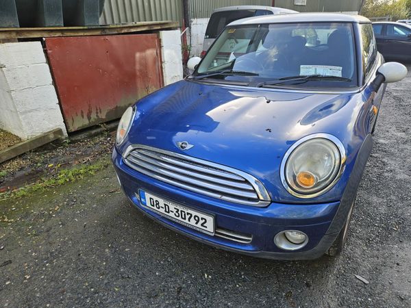 Mini Cooper Hatchback, Petrol, 2008, Blue