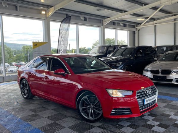 Audi A4 Saloon, Diesel, 2016, Red