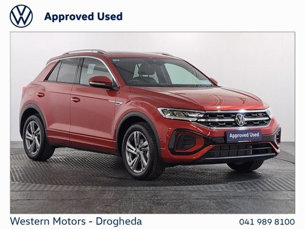 Volkswagen T-Roc SUV, Petrol, 2024, Red