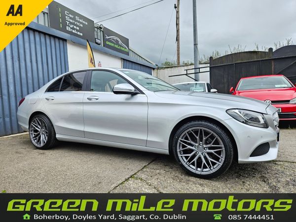 Mercedes-Benz C-Class Saloon, Diesel, 2017, Silver