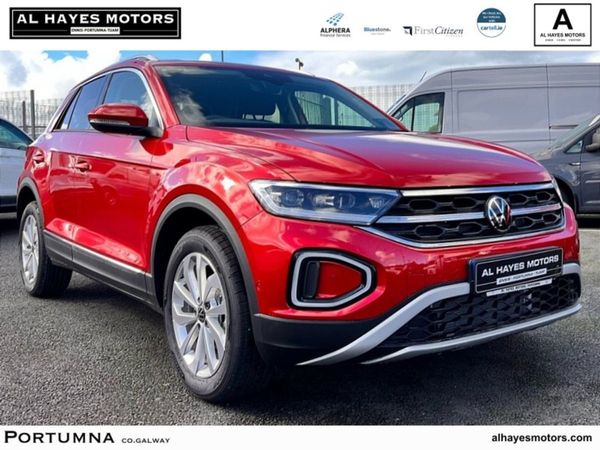 Volkswagen T-Roc SUV, Petrol, 2023, Red