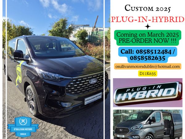 Ford Tourneo Custom MPV, Petrol Plug-in Hybrid, 2025, Other