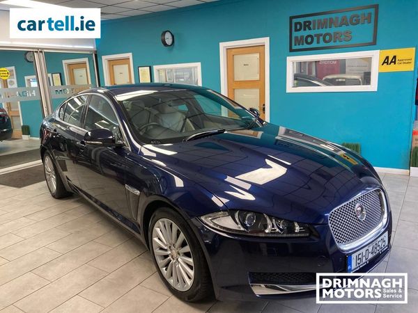 Jaguar XF Saloon, Diesel, 2015, Blue